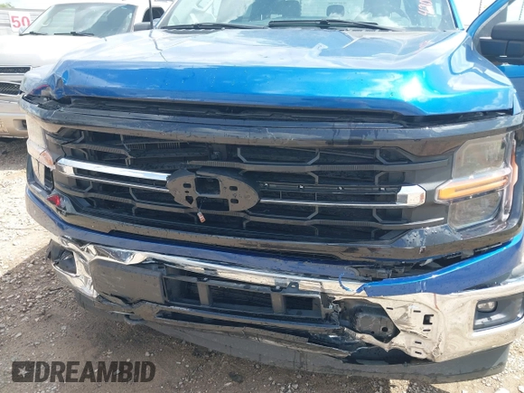 2024 Ford F-150 XLT with VIN 1FTFW3LD1RFA35598, listed as a IAAI auction lot 42087496 with 43,786 mi miles. Bid and sale history available at carsss.com. Image 6.