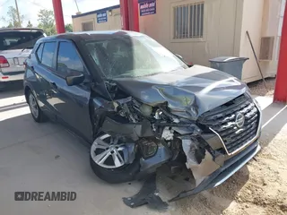 2021 Nissan Kicks S with VIN 3N1CP5BV0ML484178, listed as a IAAI auction lot 42331537 with 36,073 mi miles and . Bid and sale history available at DreamBid. Image 1.