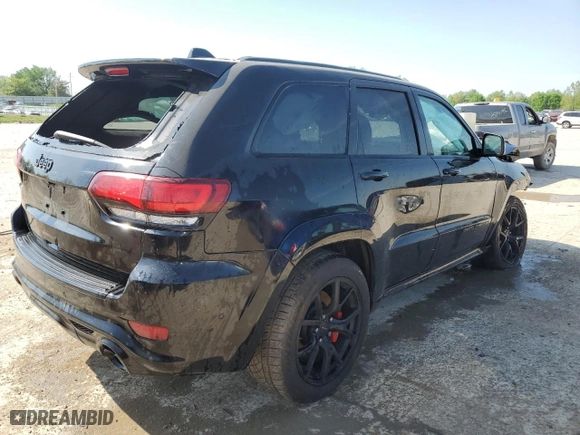 2021 Jeep Grand Cherokee SRT with VIN 1C4RJFDJ3MC628231, listed as a Copart auction lot 48934144 with 39,293 mi miles and Non Repairable. Bid and sale history available at carsss.com. Image 3.