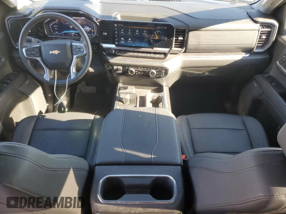 2024 Chevrolet Silverado 1500 LTZ with VIN 1GCUDGE84RZ239587, listed as a Copart auction lot 50035885 with 7,469 mi miles and Salvage Title. Bid and sale history available at DreamBid. Image 8.