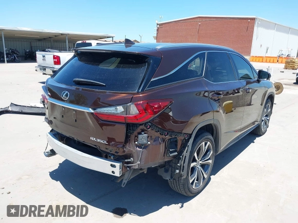 2018 Lexus RX 350L Premium with VIN JTJGZKCA6J2001032, listed as a IAAI auction lot 42285786 with 88,459 mi miles and . Bid and sale history available at DreamBid. Image 4.