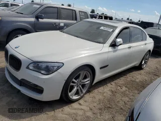 2015 BMW 7 Series 750Li xDrive with VIN WBAYF8C5XFD654560, listed as a Copart auction lot 74425524 with Not Provided miles and Non Repairable. Bid and sale history available at carsss.com. Image 1.