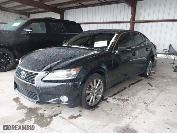 2013 Lexus GS 350 with VIN JTHCE1BL7D5019454, listed as a IAAI auction lot 41505603 with 161514 miles. Bid and sale history available at carsss.com. Image 2.