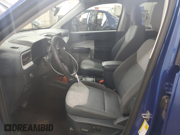2024 Ford Maverick XLT with VIN 3FTTW8J90RRB50324, listed as a Copart auction lot 56813305 with 9,586 mi miles and Salvage title. Bid and sale history available at DreamBid. Image 7.
