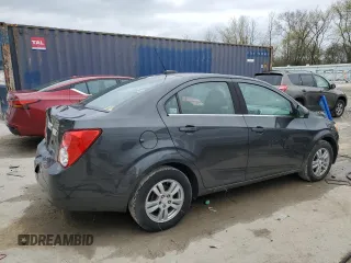 2016 Chevrolet Sonic LT with VIN 1G1JC5SH7G4165132, listed as a Copart auction lot 55702005 with 222,649 mi miles and Clean title. Bid and sale history available at DreamBid. Image 3.