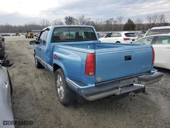 1997 Chevrolet C/K 1500 with VIN 2GCEC19R0V1224434, listed as a Copart auction lot 88331635 with 178,695 mi miles and Salvage Title. Bid and sale history available at carsss.com. Image 2.