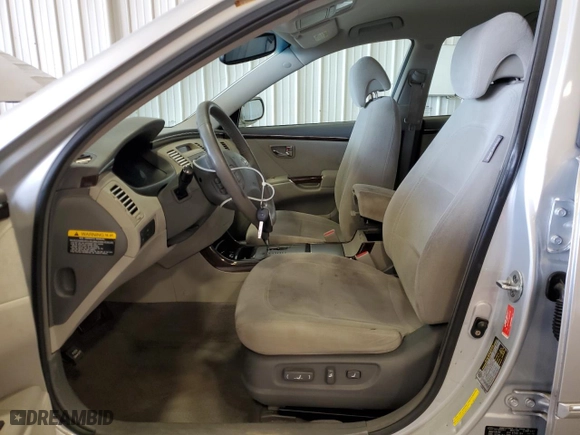 2010 Hyundai Azera GLS with VIN KMHFC4DD7AA473519, listed as a Copart auction lot 71422234 with 120,080 mi miles and Salvage Title. Bid and sale history available at carsss.com. Image 7.
