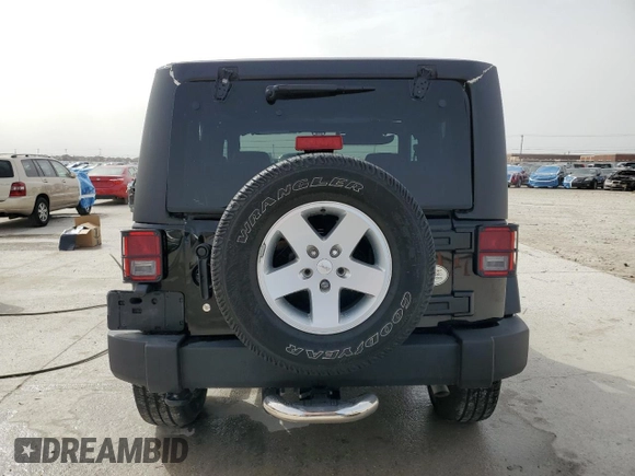 2011 Jeep Wrangler Sport with VIN 1J4GA2D18BL639832, listed as a Copart auction lot 48344375 with 40,603 mi miles and Salvage Title. Bid and sale history available at carsss.com. Image 6.