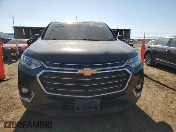 2018 Chevrolet Traverse LT Cloth with VIN 1GNERGKW6JJ263280, listed as a Copart auction lot 59155255 with 86,255 mi miles and Salvage title. Bid and sale history available at DreamBid. Image 5.
