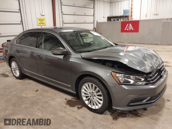 2017 Volkswagen Passat 1.8T SE with VIN 1VWBT7A38HC054123, listed as a IAAI auction lot 41944675 with 67,035 mi miles. Bid and sale history available at carsss.com. Image 1.