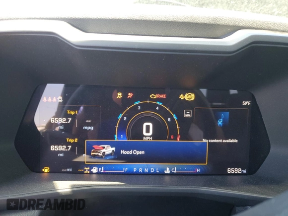 2024 Chevrolet Colorado 4WD Trail Boss z VIN 1GCPTEEK2R1256807, wystawiony jako Copart lot #47854475 z przebiegiem 6 592 mil mil oraz Szkoda całkowita • Salvage title. Historia ofert i sprzedaży dostępna na DreamBid. Obrazek 9.