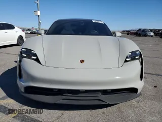 2022 Porsche Taycan with VIN WP0AA2Y17NSA15457, listed as a Copart auction lot 79579094 with 25,515 mi miles and Salvage title. Bid and sale history available at DreamBid. Image 5.