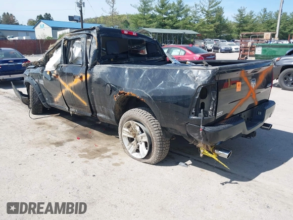 2014 Ram 1500 Sport with VIN 1C6RR7HT8ES125111, listed as a IAAI auction lot 42102476 with 155,679 mi miles and . Bid and sale history available at DreamBid. Image 3.