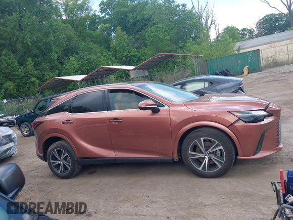 2024 Lexus RX 350 with VIN 2T2BAMCA8RC052539, listed as a IAAI auction lot 42177219 with 16,737 mi miles and . Bid and sale history available at DreamBid. Image 13.