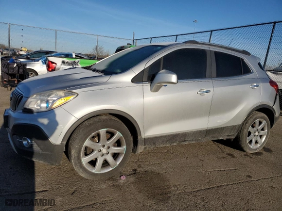 2013 Buick Encore Convenience with VIN KL4CJBSB0DB104593, listed as a Copart auction lot 49487835 with NaN miles and Salvage Title. Bid and sale history available at carsss.com. Image 1.