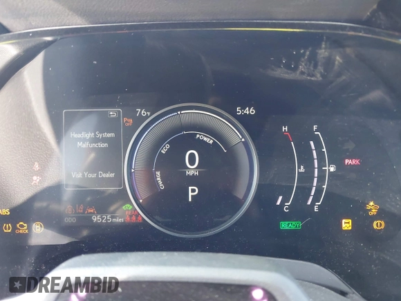 2023 Lexus RX 350h с VIN 2T2BBMCA9PC014179, выставлен на аукционе IAAI как лот 42784187 с пробегом 9 525 миль миль и . История ставок и продаж доступна на DreamBid. Изображение 7.