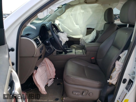 2017 Lexus GX with VIN JTJJM7FX8H5153422, listed as a Copart auction lot 41570193 with 39,107 mi miles. Bid and sale history available at carsss.com. Image 7.