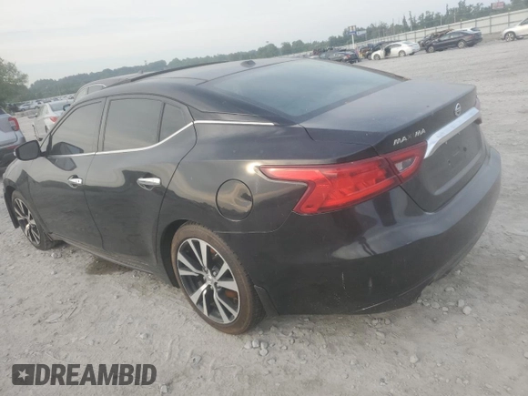 2017 Nissan Maxima SL with VIN 1N4AA6AP2HC449938, listed as a Copart auction lot 61345585 with Not provided miles and Salvage title. Bid and sale history available at DreamBid. Image 2.