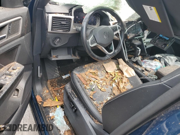 2020 Volkswagen Atlas SEL with VIN 1V2ME2CA2LC209938, listed as a Copart auction lot 59866725 with 73,484 mi miles and Salvage title. Bid and sale history available at DreamBid. Image 8.