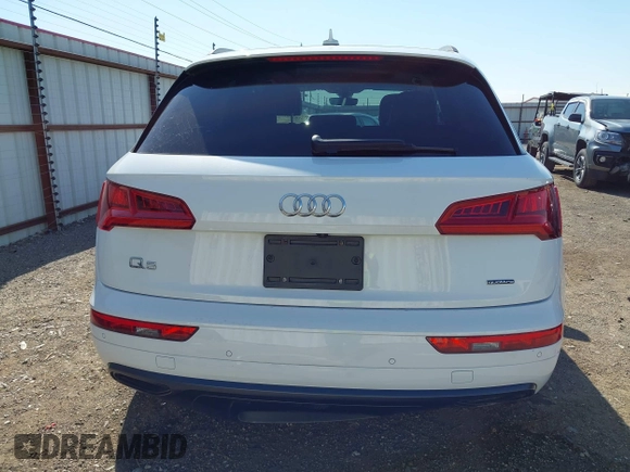 2019 Audi Q5 Premium Plus with VIN WA1BNAFY6K2119041, listed as a IAAI auction lot 42023058 with 48,718 mi miles. Bid and sale history available at carsss.com. Image 17.