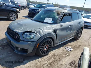 2020 MINI Countryman Cooper S with VIN WMZYW7C05L3M07661, listed as a IAAI auction lot 42242689 with 45,602 mi miles and . Bid and sale history available at DreamBid. Image 17.