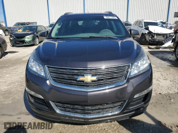 2017 Chevrolet Traverse LS z VIN 1GNKRFED8HJ186820, wystawiony jako Copart lot #46611905 z przebiegiem 119 833 mil mil oraz Nie do naprawy • Non repairable. Historia ofert i sprzedaży dostępna na DreamBid. Obrazek 5.