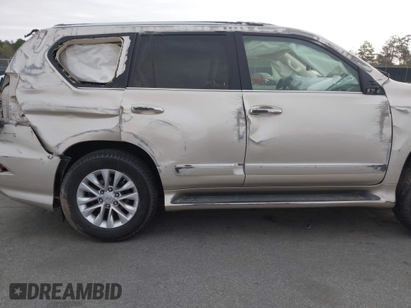 2015 Lexus GX 460 with VIN JTJBM7FX4F5100492, listed as a IAAI auction lot 41857586 with 109,534 mi miles and . Bid and sale history available at carsss.com. Image 14.