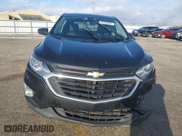 2021 Chevrolet Equinox LT with VIN 2GNAXUEV4M6104698, listed as a Copart auction lot 82340624 with 106,235 mi miles and Salvage Title. Bid and sale history available at DreamBid. Image 5.