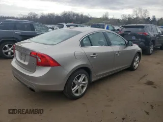 2015 Volvo S60 T5 Premier with VIN YV1612TK7F1350268, listed as a Copart auction lot 53473675 with 115,545 mi miles and Salvage Title. Bid and sale history available at carsss.com. Image 3.