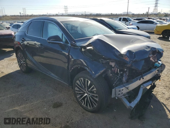2024 Lexus RX 350 with VIN JTJCHMAA7R2020524, listed as a Copart auction lot 44863445 with 6,628 mi miles and Salvage title. Bid and sale history available at DreamBid. Image 4.