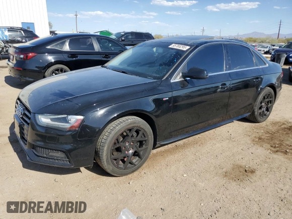 2015 Audi A4 Premium с VIN WAUAFAFL5FN034177, выставлен на аукционе Copart как лот 55785295 с пробегом 69 802 миль миль и Списание • Salvage title. История ставок и продаж доступна на DreamBid. Изображение 1.