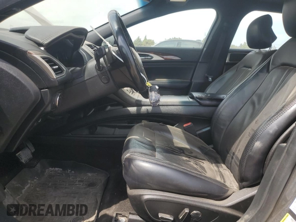 2017 Lincoln MKZ Reserve with VIN 3LN6L5F92HR658835, listed as a Copart auction lot 56491035 with 117,346 mi miles and Salvage title. Bid and sale history available at DreamBid. Image 7.