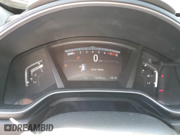 2017 Honda CR-V EX with VIN 2HKRW2H51HH616578, listed as a Copart auction lot 55358265 with 186,387 mi miles and Clean Title. Bid and sale history available at carsss.com. Image 9.