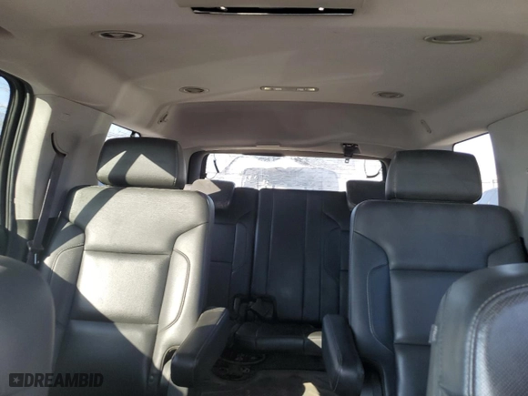 2015 Chevrolet Tahoe LTZ with VIN 1GNSCCKC8FR105759, listed as a Copart auction lot 43473465 with 117,922 mi miles and Salvage Title. Bid and sale history available at carsss.com. Image 10.