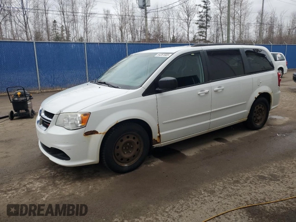 2014 Dodge Grand Caravan American Value with VIN 2C4RDGBG3ER280895, listed as a Copart auction lot 54351905 with 266,418 mi miles and Clean Title. Bid and sale history available at DreamBid. Image 1.