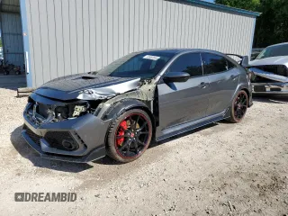 2019 Honda Civic Type R Touring z VIN SHHFK8G74KU201425, wystawiony jako Copart lot #49583654 z przebiegiem 25 603 mil mil oraz Nie do naprawy • Non repairable. Historia ofert i sprzedaży dostępna na DreamBid. Obrazek 1.
