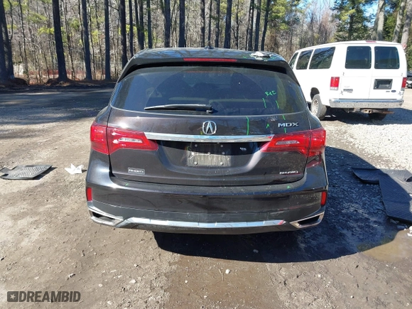 2017 Acura MDX w/Technology Pkg with VIN 5FRYD4H51HB006562, listed as a IAAI auction lot 41656371 with 64,142 mi miles. Bid and sale history available at carsss.com. Image 16.