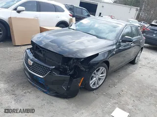 2024 Cadillac CT4 Luxury with VIN 1G6DA5RK6R0129036, listed as a IAAI auction lot 41787673 with 2,051 mi miles. Bid and sale history available at carsss.com. Image 2.