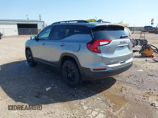2024 GMC Terrain AT4 with VIN 3GKALYEG9RL385482, listed as a IAAI auction lot 42017273 with 5,841 mi miles and . Bid and sale history available at DreamBid. Image 3.
