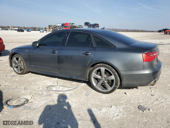 2014 Audi A6 3.0T Prestige with VIN WAUHGAFC9EN045807, listed as a Copart auction lot 49118565 with 143,777 mi miles and Clean Title. Bid and sale history available at carsss.com. Image 2.