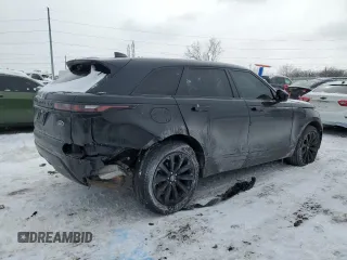 2021 Land Rover Range Rover Velar R-Dynamic S with VIN SALYT2EX8MA315343, listed as a Copart auction lot 46092955 with 42,927 mi miles and Salvage Title. Bid and sale history available at carsss.com. Image 3.