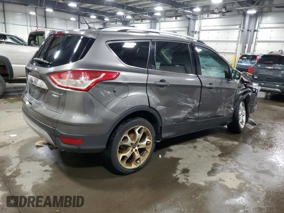 2014 Ford Escape Titanium with VIN 1FMCU9J95EUA29945, listed as a Copart auction lot 51353335 with 238,458 mi miles and Salvage Title. Bid and sale history available at carsss.com. Image 3.