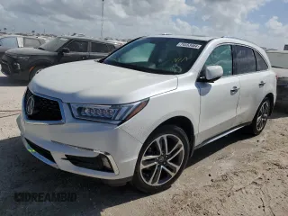 2018 Acura MDX Advance with VIN 5J8YD3H83JL000613, listed as a Copart auction lot 74553484 with 28,184 mi miles and Salvage title. Bid and sale history available at DreamBid. Image 1.