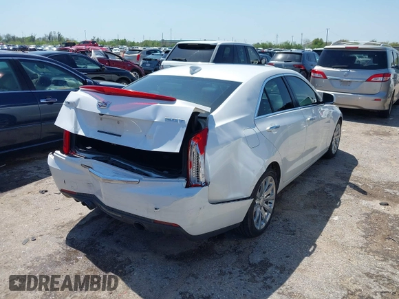 2018 Cadillac ATS RWD z VIN 1G6AA5RX8J0180654, wystawiony jako IAAI lot #41853919 z przebiegiem 80 345 mil mil oraz . Historia ofert i sprzedaży dostępna na DreamBid. Obrazek 4.