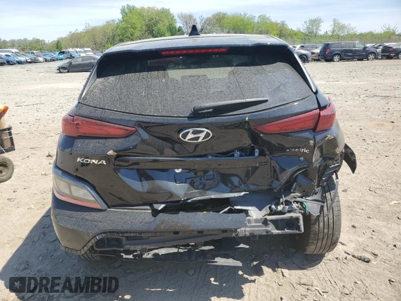 2023 Hyundai Kona SEL with VIN KM8K33AG5PU190535, listed as a Copart auction lot 54322595 with 17,816 mi miles and Non Repairable. Bid and sale history available at carsss.com. Image 6.