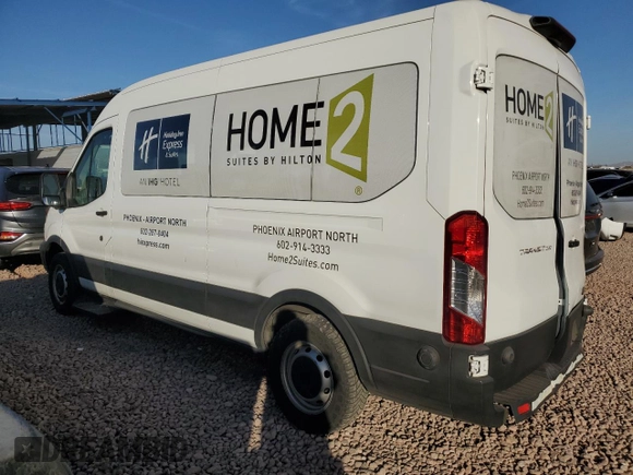 2019 Ford Transit Passenger XL with VIN 1FBZX2CM6KKB43348, listed as a Copart auction lot 87263154 with 172,146 mi miles and Salvage Title. Bid and sale history available at carsss.com. Image 2.