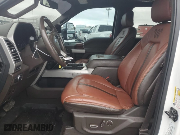 2021 Ford F-350 XL with VIN 1FT8W3DT1MEC35748, listed as a Copart auction lot 85919634 with 79,909 mi miles and Salvage title. Bid and sale history available at DreamBid. Image 7.