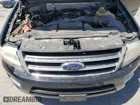 2017 Ford Expedition Max XLT with VIN 1FMJK1JT3HEA58675, listed as a Copart auction lot 51079865 with 183,636 mi miles and Salvage title. Bid and sale history available at DreamBid. Image 12.