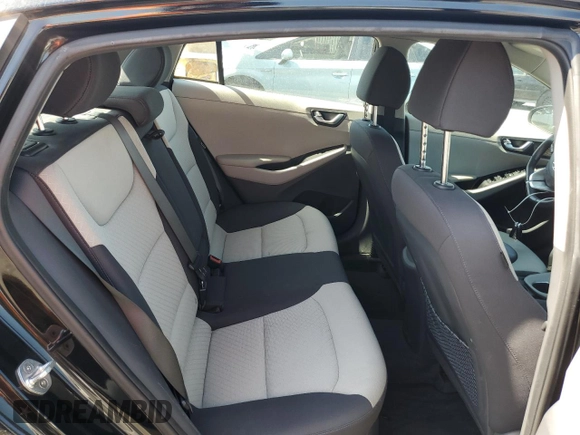 2017 Hyundai Ioniq SEL with VIN KMHC75LCXHU024222, listed as a Copart auction lot 61100395 with 100,016 mi miles and Salvage title. Bid and sale history available at DreamBid. Image 10.