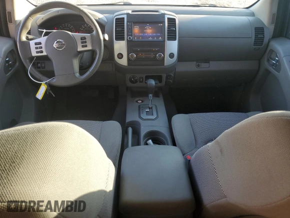 2021 Nissan Frontier SV with VIN 1N6ED0EB7MN704111, listed as a Copart auction lot 63833445 with 38,114 mi miles and Salvage title. Bid and sale history available at DreamBid. Image 8.